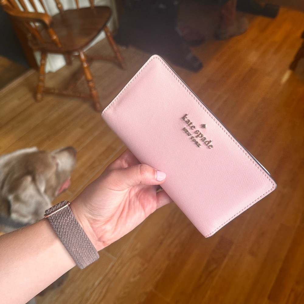 Kate Spade Blush Pink Clutch